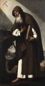 SANT ANTONIO ABATE - ZURBARAN - 1664